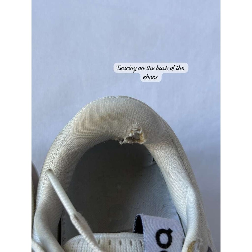 On Cloudsurfer Running Shoes Women's US 6 White Athletic Sneakers - Picture 9 of 9